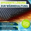 Afbeelding van Tillvex Zonne-energie Zwembadfolie Rechthoekig & Rond | Dikte 120 µm | Op maat snijden (Zwart, Ø 366