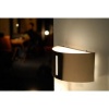 Afbeelding van LUTEC Bonn - Buitenwandlamp - E27 - Zilvergrijs