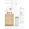 Afbeelding van Brabantia Touch Bin Prullenbak - 30 liter - Mat RVS Vingerafdrukbestendig