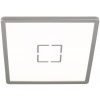 Afbeelding van BRILONER FREE - Plafondlamp met achtergrondverlichting - LED - 18 W - 2400 Lumen - vierkant - wit zi