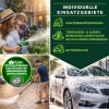 Afbeelding van TRESKO® Premium Flexibele Tuinslang 60m met 7-standen Sproeikop en Messing Verbindingen