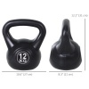 Afbeelding van Soozier 11,8 kg kunststof kettlebell met zand, glad handvat voor thuis en sportschool