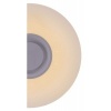 Afbeelding van LED plafondlamp Tune Sparkle met Bluetooth luidspreker in wit en opaal.