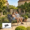 Afbeelding van Outsunny Buiten zitkussen - Polyester, PP-katoen - 150L x 100B x 10H cm - Donkergrijs