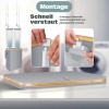Afbeelding van KESSER® Wasmand met Deksel - Opvouwbare Wasbox - Wassorteerder met Uitneembare 3x Waszakken inclusie
