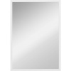 Afbeelding van Homcom wandspiegel - MDF/glas - 50L x 2B x 70H cm - wit