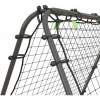 Afbeelding van HOMCOM Voetbal Rebounder - PE, Staal - 100L x 95B x 90H cm - Zwart