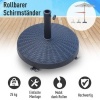 Afbeelding van Outsunny - Zonneschermstandaard - Kunststof - voor parasol Ø 38/48 mm