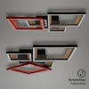 Afbeelding van BRILONER FRAME - Dimbare LED Plafonnière/Wandlamp - 3000K Warm Wit - Draaibaar - 53 x 53 x 8 cm