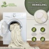 Afbeelding van Sinnlein® pluche warmtedeken 200 x 180 cm crème | elektrische deken met timer en 9 standen