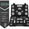 Afbeelding van TRESKO® 23-delige remzuigerterugsteller set met handschoenen voor remonderhoud, universeel