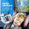 Afbeelding van KIDUKU® Autostoel 9-36 kg (1-12 jaar) – ECE R129/03 Groep 1/2/3 Kinderzitje (Grijs/Roze)