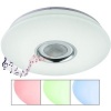 Afbeelding van Globo plafonnière Nicole wit kunststof Ø 40cm LED 41329-18