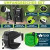 Afbeelding van tillvex® Water Slanghaspel Zwart 35m met Wandbevestiging en Transportgreep