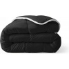 Afbeelding van Zelesta Royalbed Black 140x200cm - Dekbed zonder overtrek- Wasbaar hoesloos
