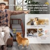 Afbeelding van PawHut Hunderampe met afneembare leuningen, antislip, voor huisdieren tot 30 kg, 125 x 40 x 56 cm, G