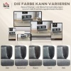 Afbeelding van Homcom Loveseat - Polyester - 117L x 65B x 78,5H cm - Grijs