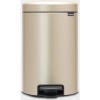 Afbeelding van Brabantia NewIcon Prullenbak - 12 liter - Metallic Goud