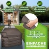 Afbeelding van tillvex® Parasolhouder Kunststof 50x50x7,5cm 60l Bruin
