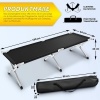 Afbeelding van TRESKO® XXL Campingbed 190 x 64 x 44 cm - Opklapbaar en lichtgewicht tot 150 kg