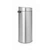 Afbeelding van Brabantia Touch Bin Prullenbak - 30 liter - Mat RVS Vingerafdrukbestendig