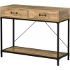 Afbeelding van HOMCOM Consoletafel met 2 lades