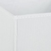 Afbeelding van Set van 4 opvouwbare kastmanden - 30x30x30 cm - wit met 2 handgrepen - voor speelgoed