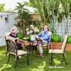 Afbeelding van Outsunny - Ligbedkussen - Polyester - Beige
