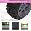 Afbeelding van HOMCOM mini elektrische quad voor kinderen 18-36 maanden - roze kinder ATV met LED koplamp