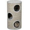 Afbeelding van PawHut Kat klimframe met sisal, comfortabel platform - lichtgrijs