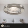 Afbeelding van BRILONER LED Inbouwspot set 7181 Ø 85 mm mat nikkel, 3 stuks