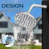 Afbeelding van Tillvex zonnedouche 35 liter met beschermhoes | Tuindouche voor warm water zonder stroom