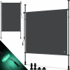 Afbeelding van KESSER® Zonnescherm Luifel verticale Zonwering B x H 120 x 310 cm Klemluifel uittrekbaar
