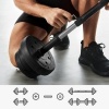 Afbeelding van SONGMICS dumbbellset 30 kg - 2x 15 kg - met verbindingsstang - instelbaar gewicht voor thuisfitness