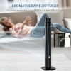 Afbeelding van HOMCOM Zwarte ABS Torenventilator
