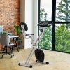 Afbeelding van HOMCOM fitnessfiets - staal/kunststof - 43 x 97 x 109 cm - zwart en grijs