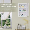 Afbeelding van Kleankin medicijnkast met slot en 2 sleutels