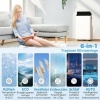 Afbeelding van HOMCOM Draagbare Airconditioner - 12.000 BTU - Wit