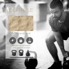 Afbeelding van Soozier 11,8 kg kunststof kettlebell met zand, glad handvat voor thuis en sportschool