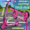 Afbeelding van RE:SPORT Citystep Kinder- en Volwassenenstep - Inklapbaar, Verstelbaar, 200mm Wielen, Tot 100kg