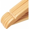 Afbeelding van SONGMICS - Houten kledinghangers - set van 20 - antislip, draaibare haak, natuurlijke kleur