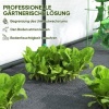 Afbeelding van Outsunny Kunststof en staal, wit - 300L x 80B x 157H cm - Kweekkas