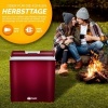 Afbeelding van Tillvex elektrische koelbox 24L | Mini-koelkast voor auto en camping | Koelt & verwarmt (Rood)