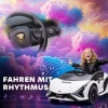 Afbeelding van HOMCOM Rijdende kinderAuto Lamborghini 108x62x40 cm, Wit
