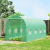 Afbeelding van Outsunny Kasafdekking - PE - 400L x 200B x 200H cm - Groen