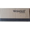 Afbeelding van VASAGLE - set van 2 ronde salontafels - 50 en 40 cm - wit - hout en metaal