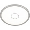 Afbeelding van Ronde LED plafondlamp met achtergrondverlichting, 12W, 1400lm, zilver, 19x2,8 cm