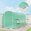 Afbeelding van Outsunny Kasafdekking - PE - 400L x 200B x 200H cm - Groen
