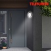 Afbeelding van TELEFUNKEN - NIZZA - LED buitenlamp, 4000K, IP44, 15W, zwart, kunststof, Ø28 cm