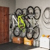 Afbeelding van SPORTNOW Metalen Zwart Fiets Wandhouder 25,5L x 10,5B x 4H cm